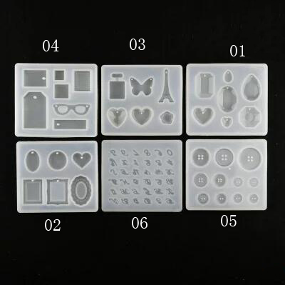 6 Designs Silicone Resin Mold  - Silicone Epoxy Resin Molds Set review and price