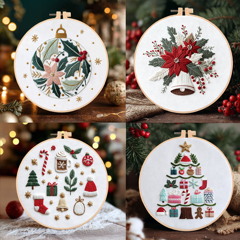 DIY Embroidery Christmas Tree  - Embroidery review and price