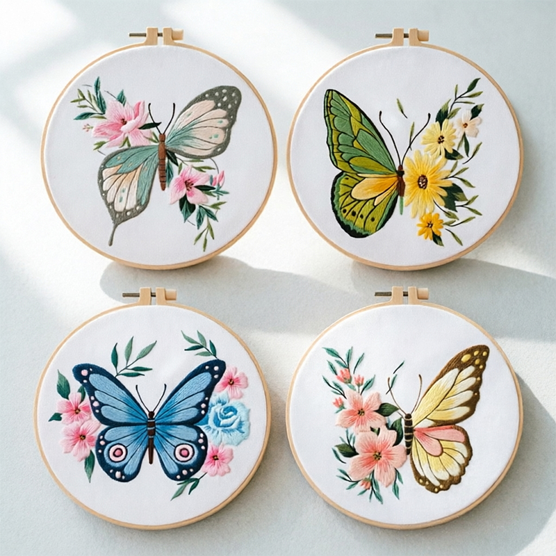 1pc 20X20CM 7.87 inch Embroide - Embroidery review and price