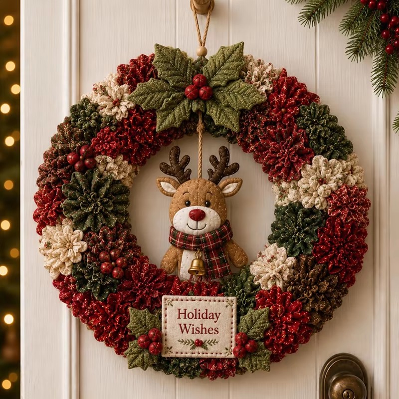 3D Christmas Fabric Poke Art K - Sewing review and price